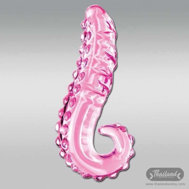 Buy Kiss Of Tongue Crystal Glass Dildo Anal Toy In Thailand